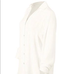 CAbi 5715 Medium Ideal Button Up Blouse White